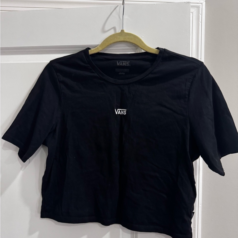 Vans Women's Black Short Sleeve Tee
